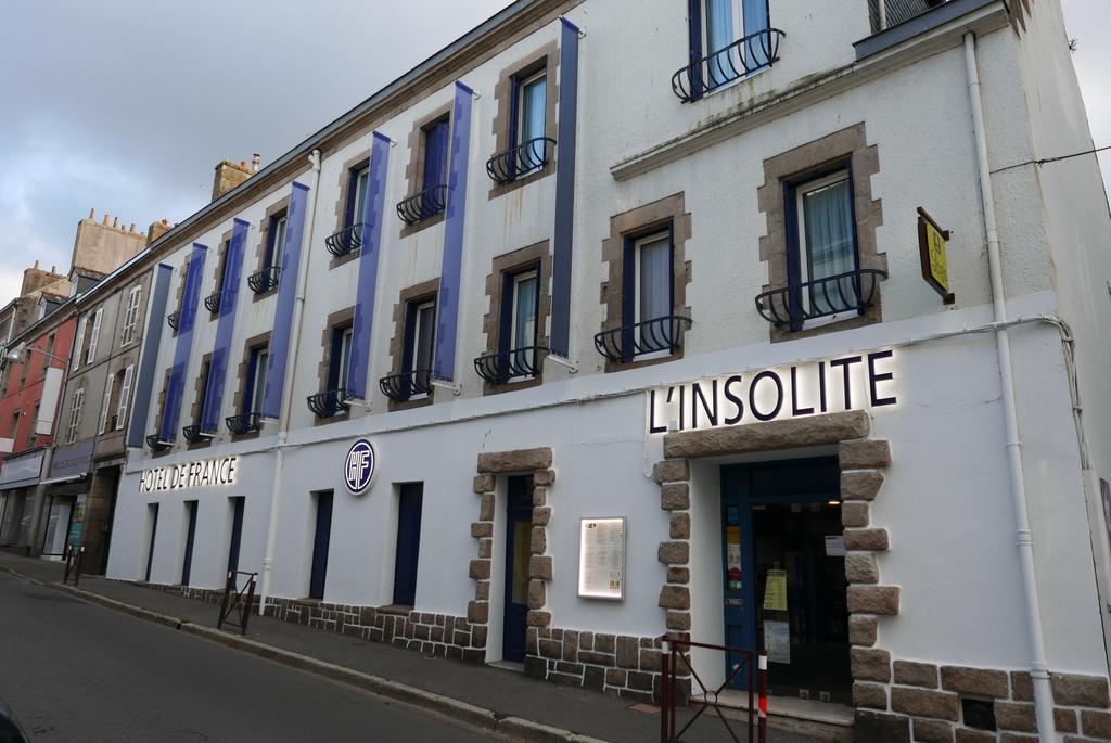 Hotel De France - Restaurant L'Insolite Douarnenez Exterior photo