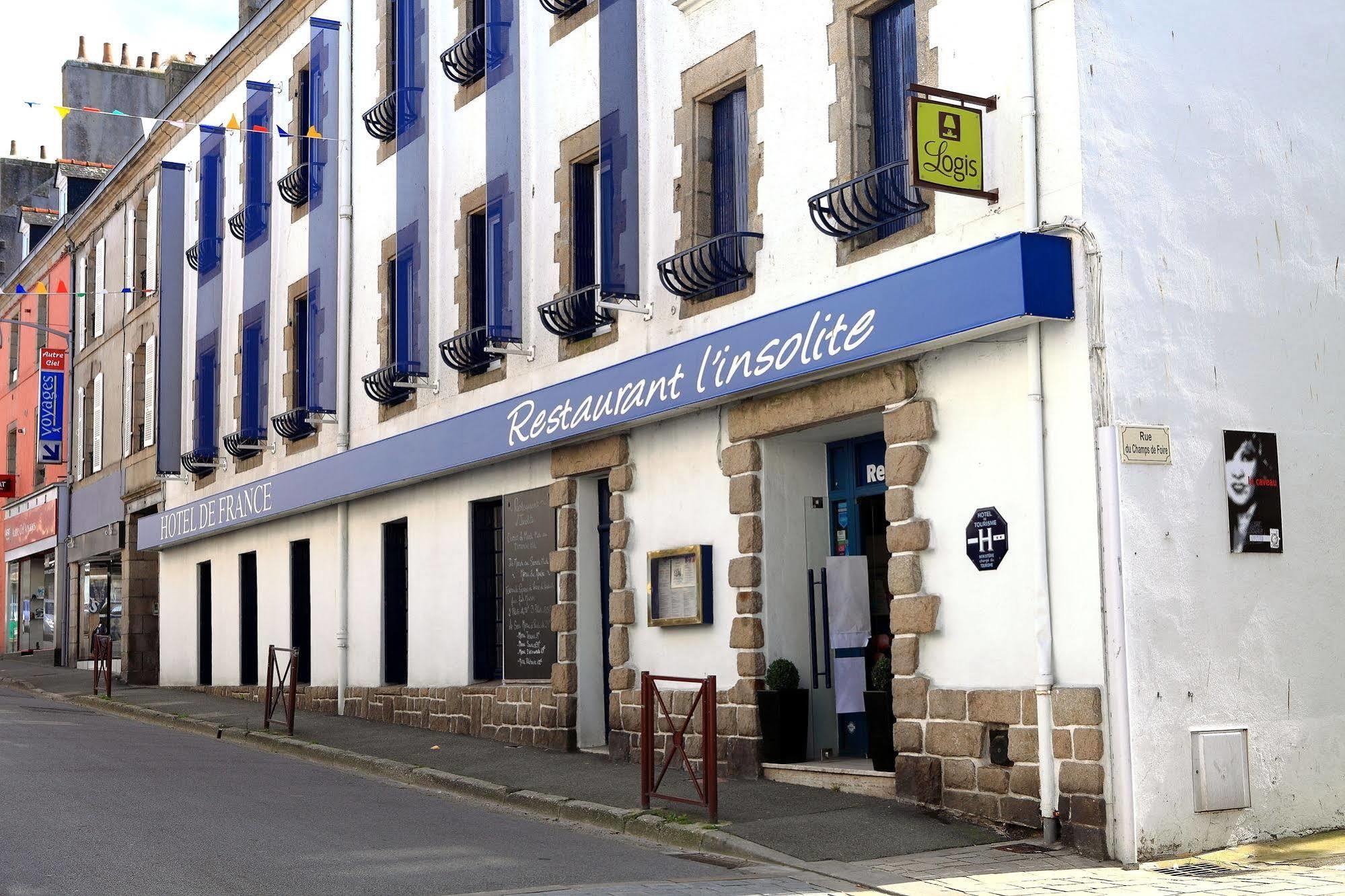 Hotel De France - Restaurant L'Insolite Douarnenez Exterior photo